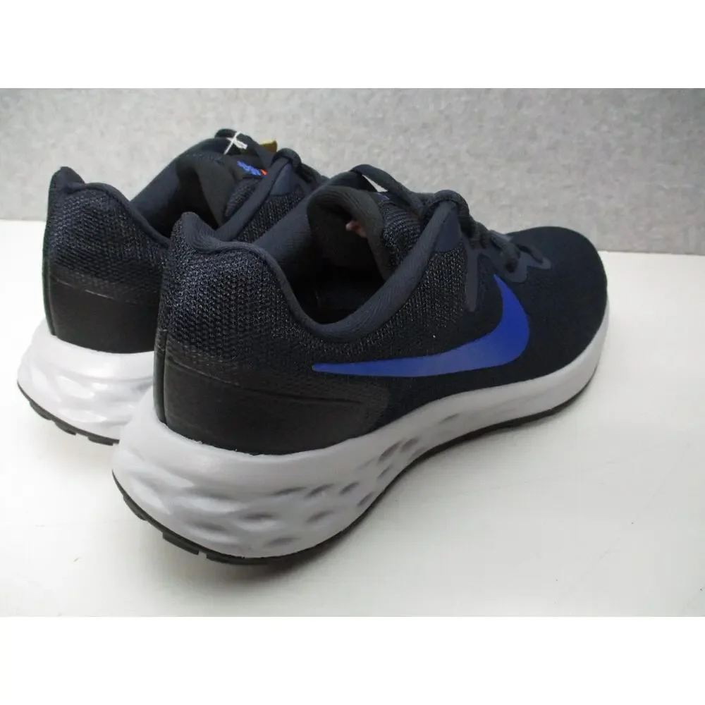 Nike Revolution 6 Next Nature Blue Road Running Shoes Mens Sz 7 Womens Sz 9.5